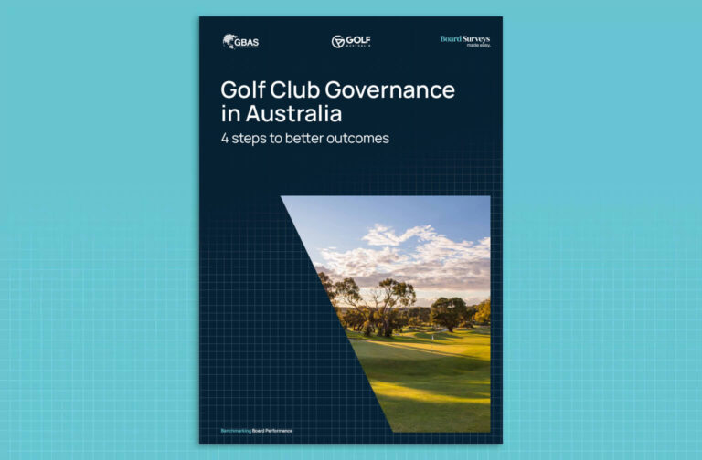 Golf club governance in australia